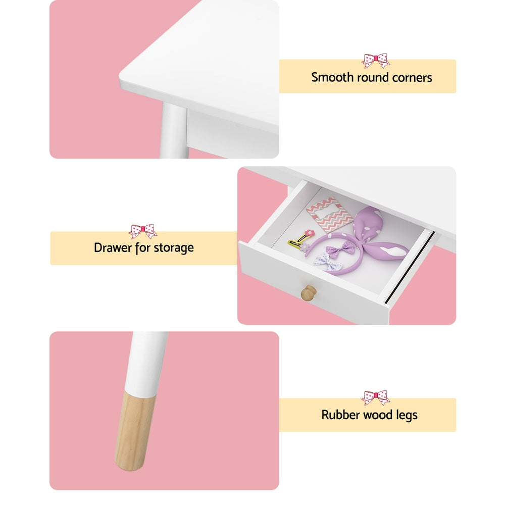 Keezi Kids Dressing with Vanity Set