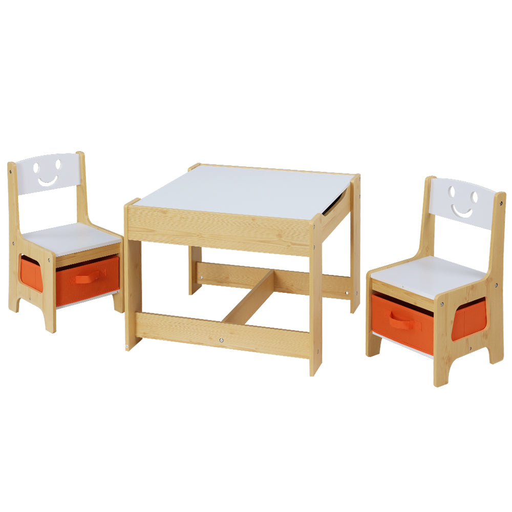 3 Piece Table and Chairs Activity Set