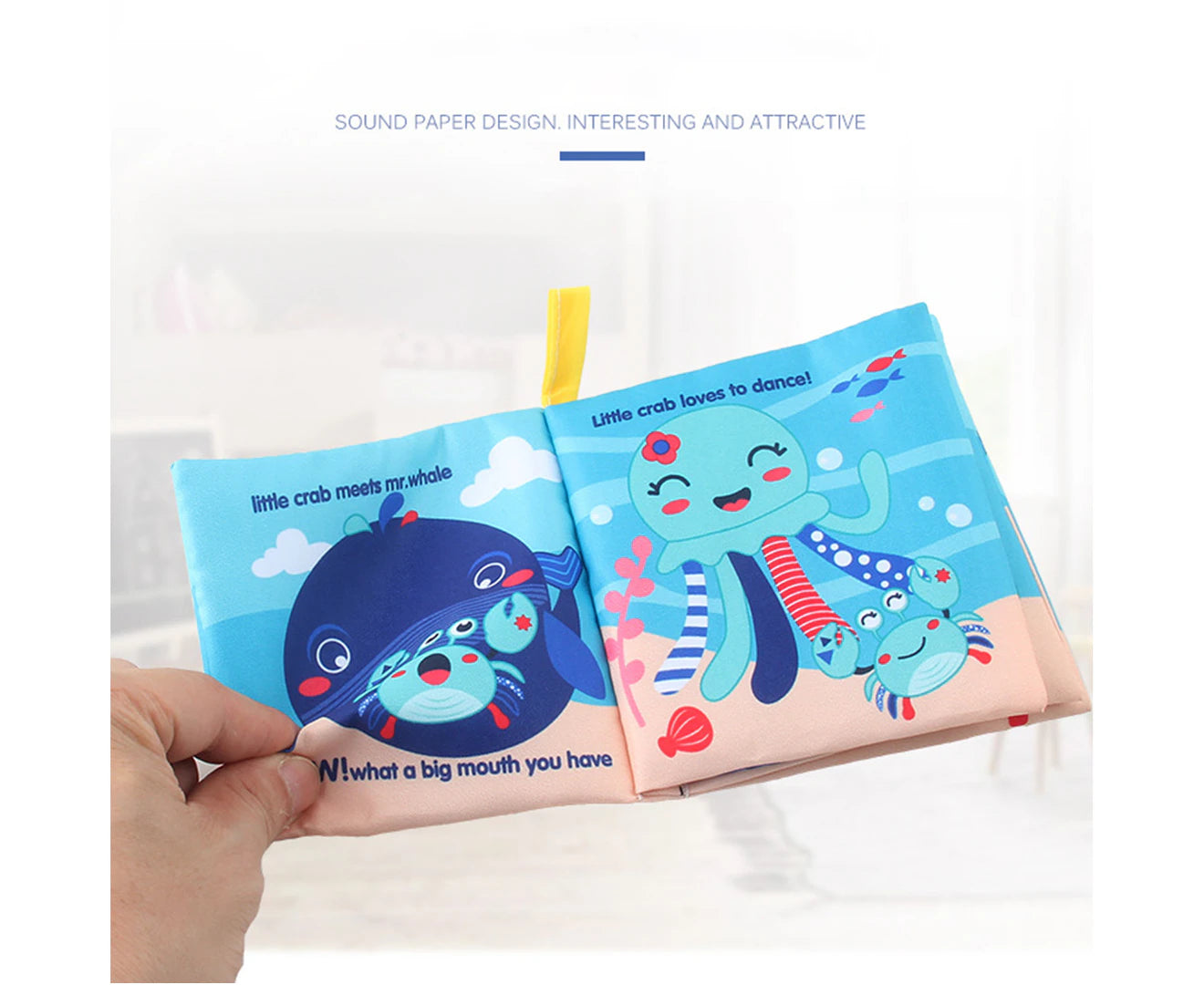 Cloth Baby Book Practical Ability Tear Resistant Early Educational Soft Baby Cloth Books for School 5