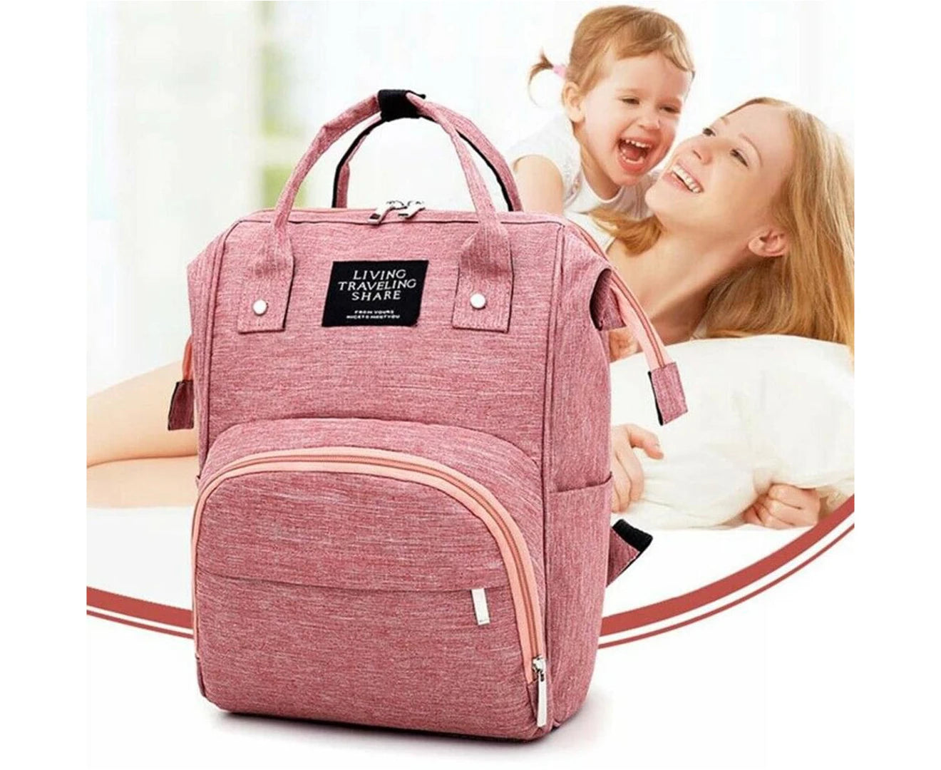 Baby Diaper Bag/Backpack, Diaper Backpack Casual Diaper Bags, Multifunctional Large Capacity Baby Bag Travel Backpack