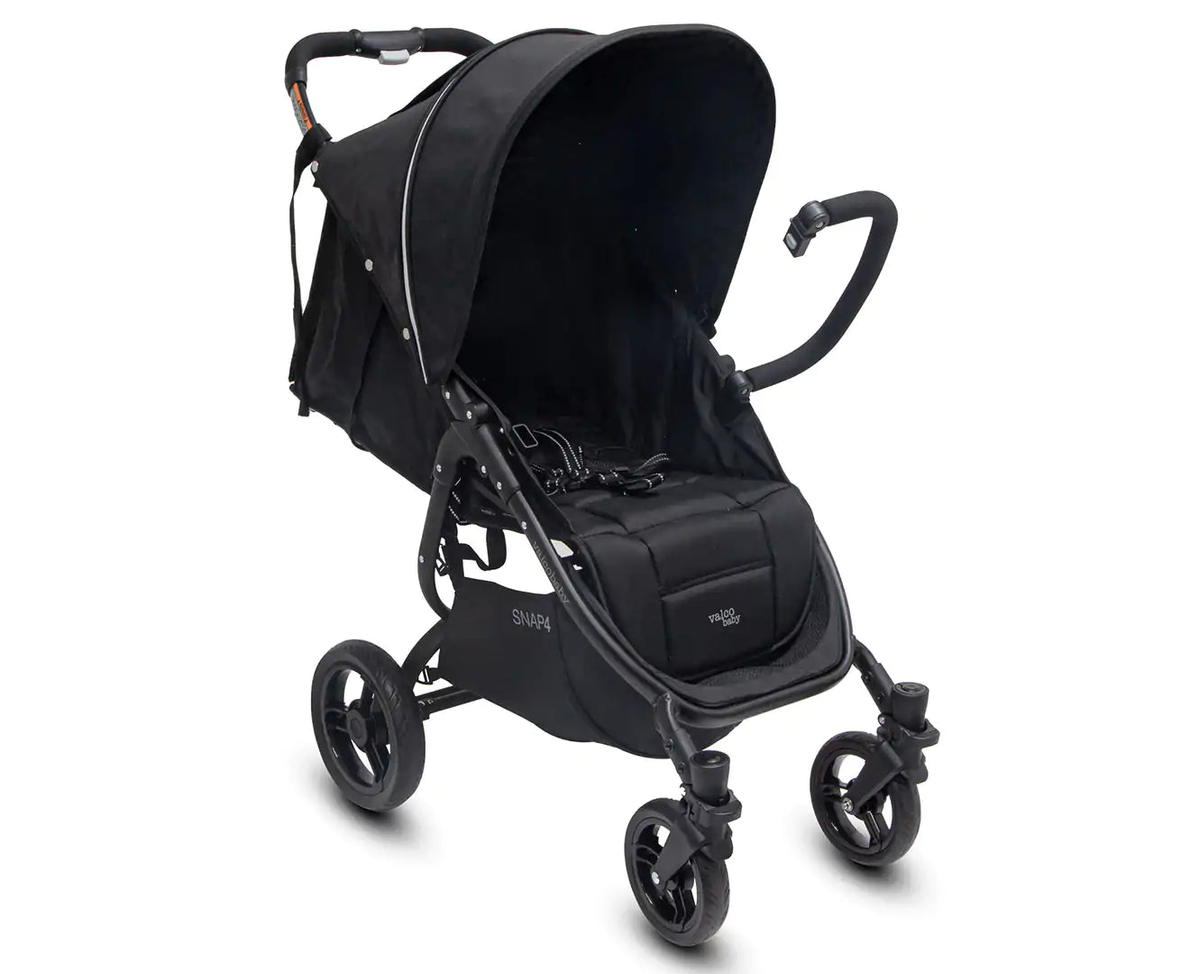 Snap 4 Black Pram/Stroller Foldable/Recline for Baby/Infant/Toddler