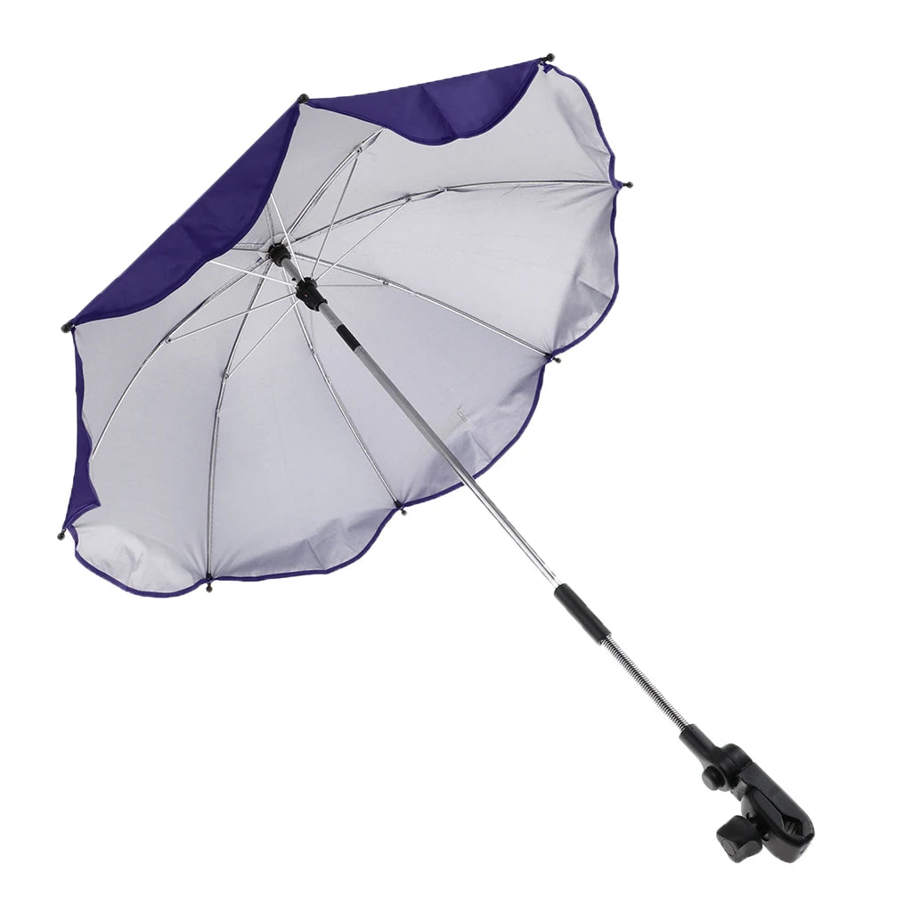 Baby Sun Parasol Universal Umbrella Shade Canopy for Pram Pushchair Stroller