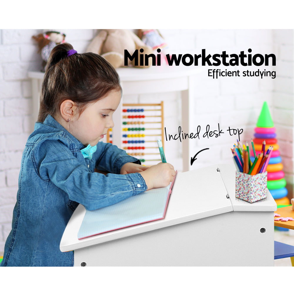 Kids Toys Study Desk - 2PCS