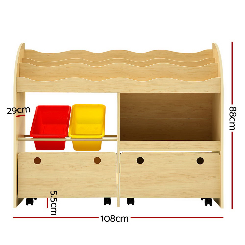 3 Tiers Kids Bookshelf