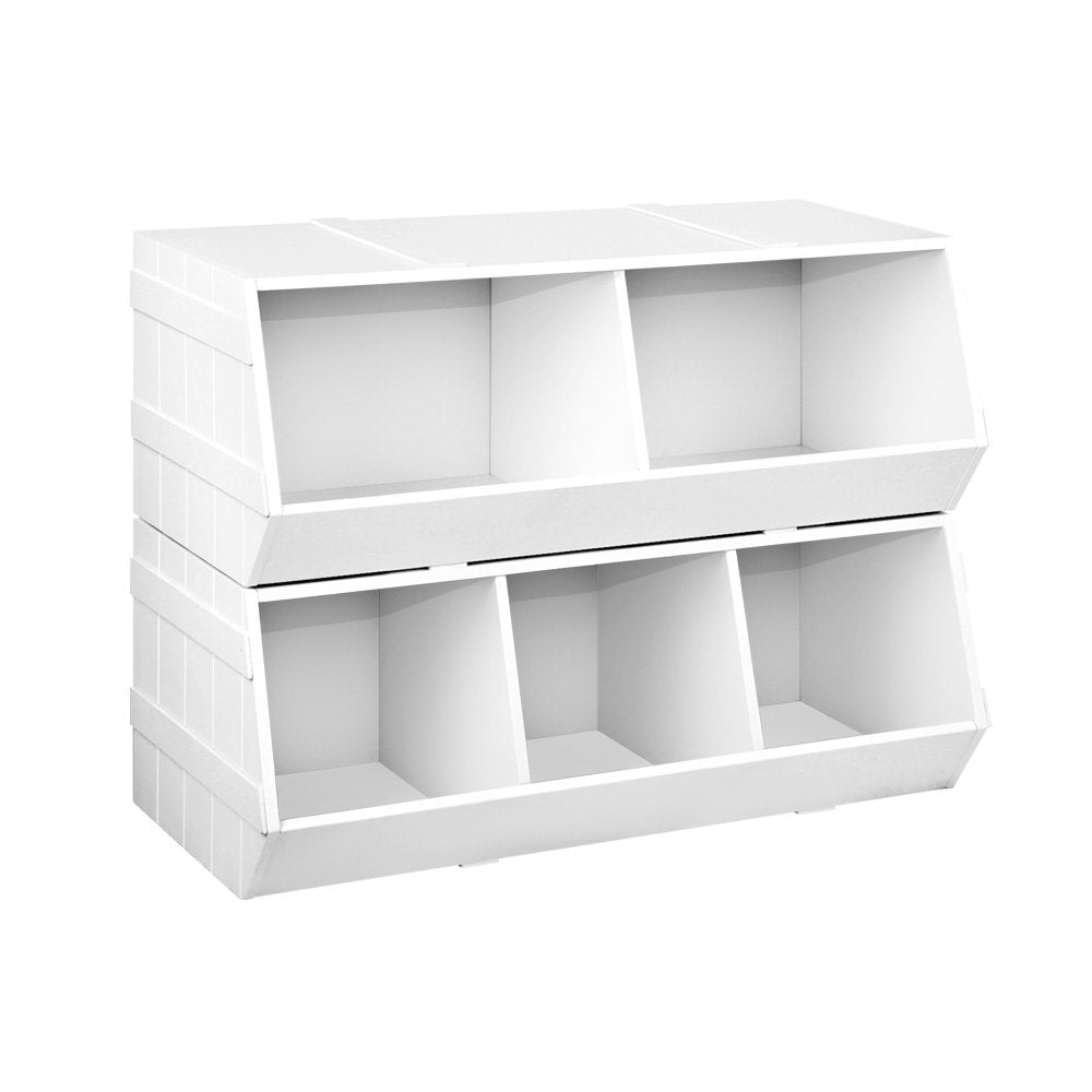 Kids Toy Box Storage Bookcase
