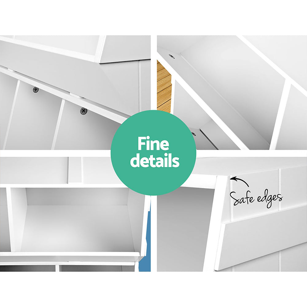 Kids Toy Box Storage Bookcase