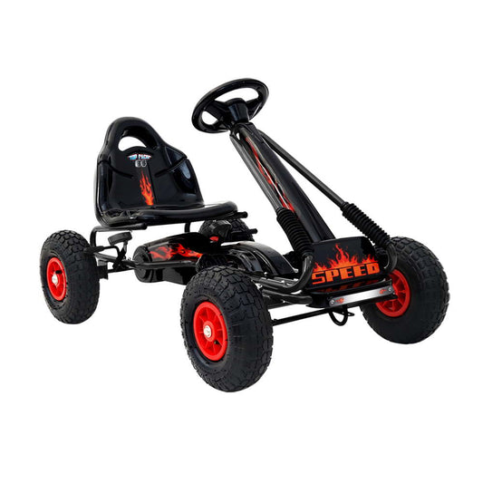 Rigo Kids Go Kart - Black