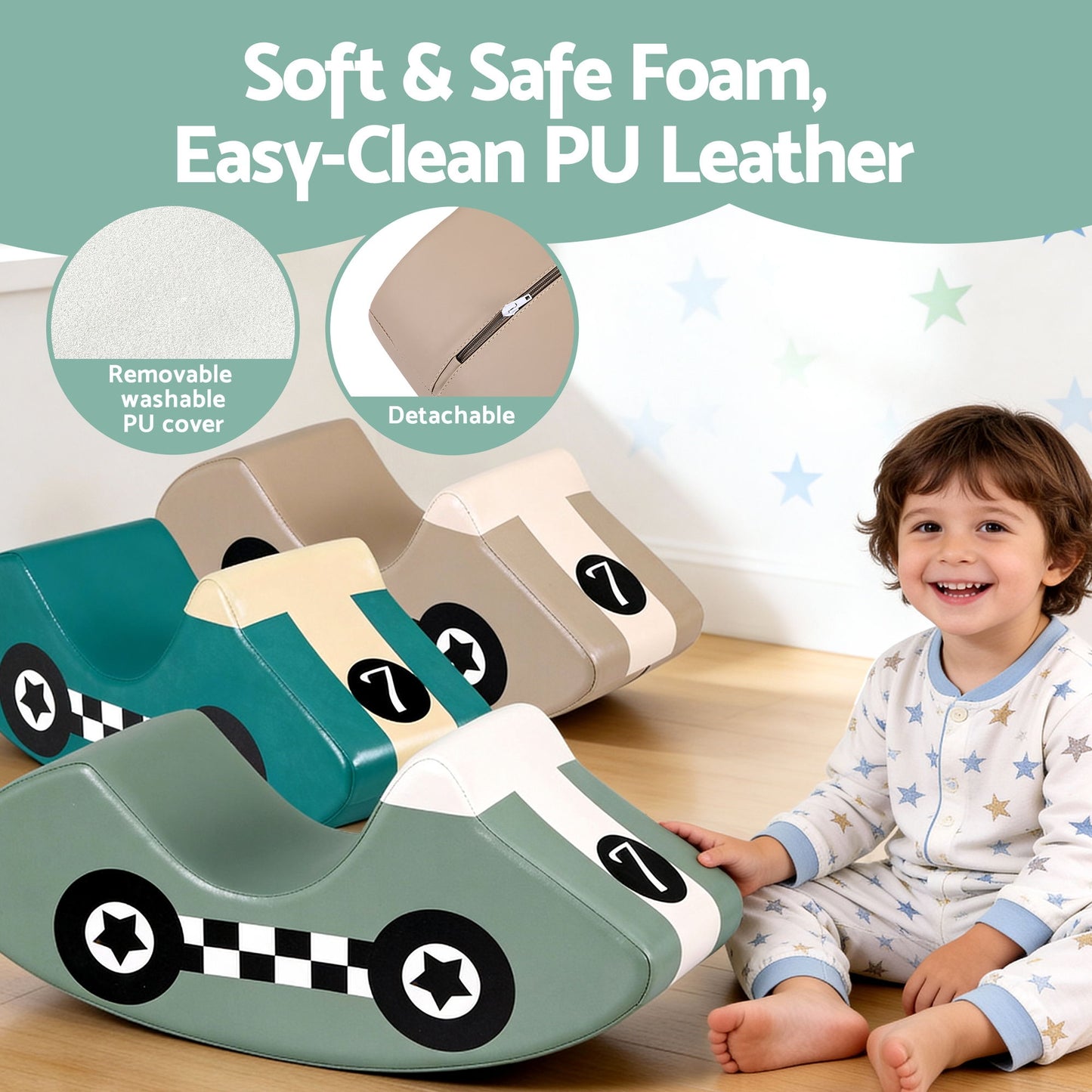 Soft Indoor Climbing Toy Rocker