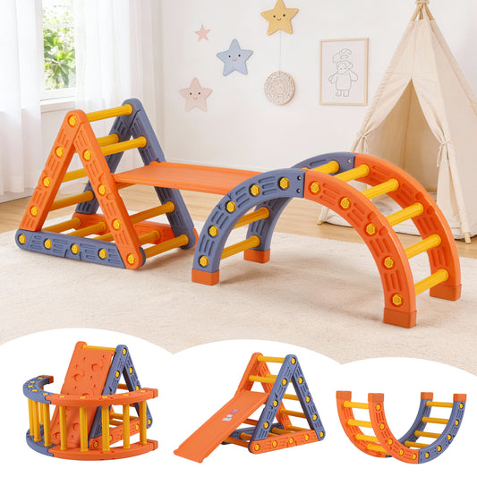 Keezi Kids Climbing Frame Set With Arch