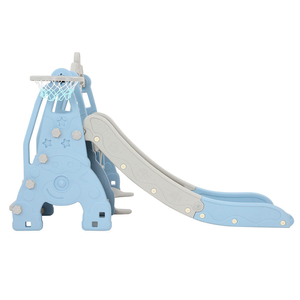 Keezi Kids Slide Swing Set - 170cm Blue
