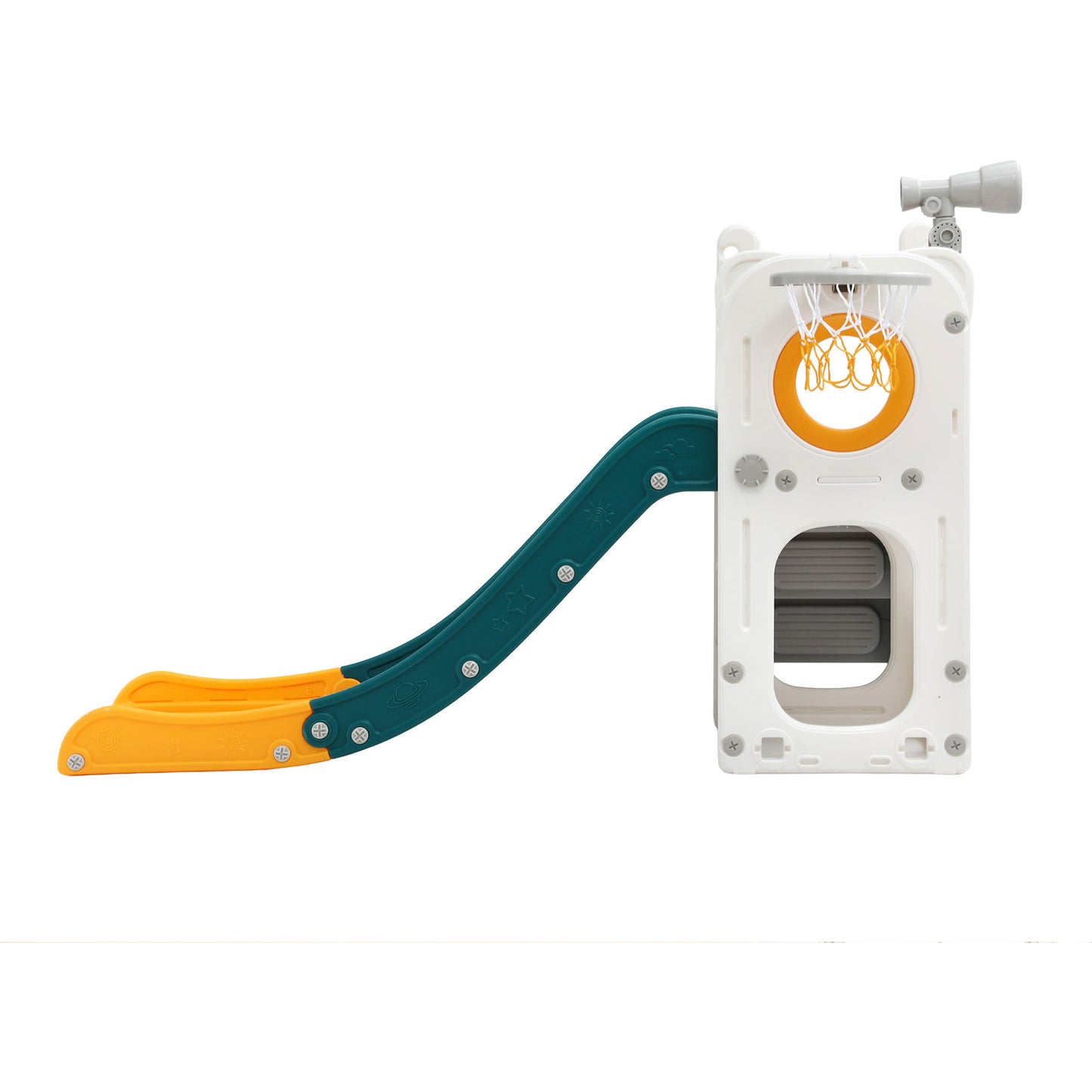 Keezi Kids Slide Set with Basketball Hoop