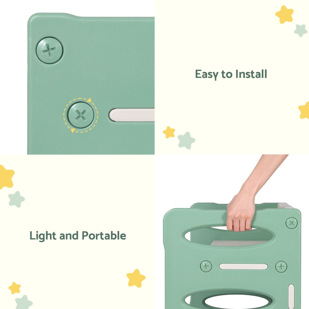 Keezi 3 Piece Kids Table and Chairs Set