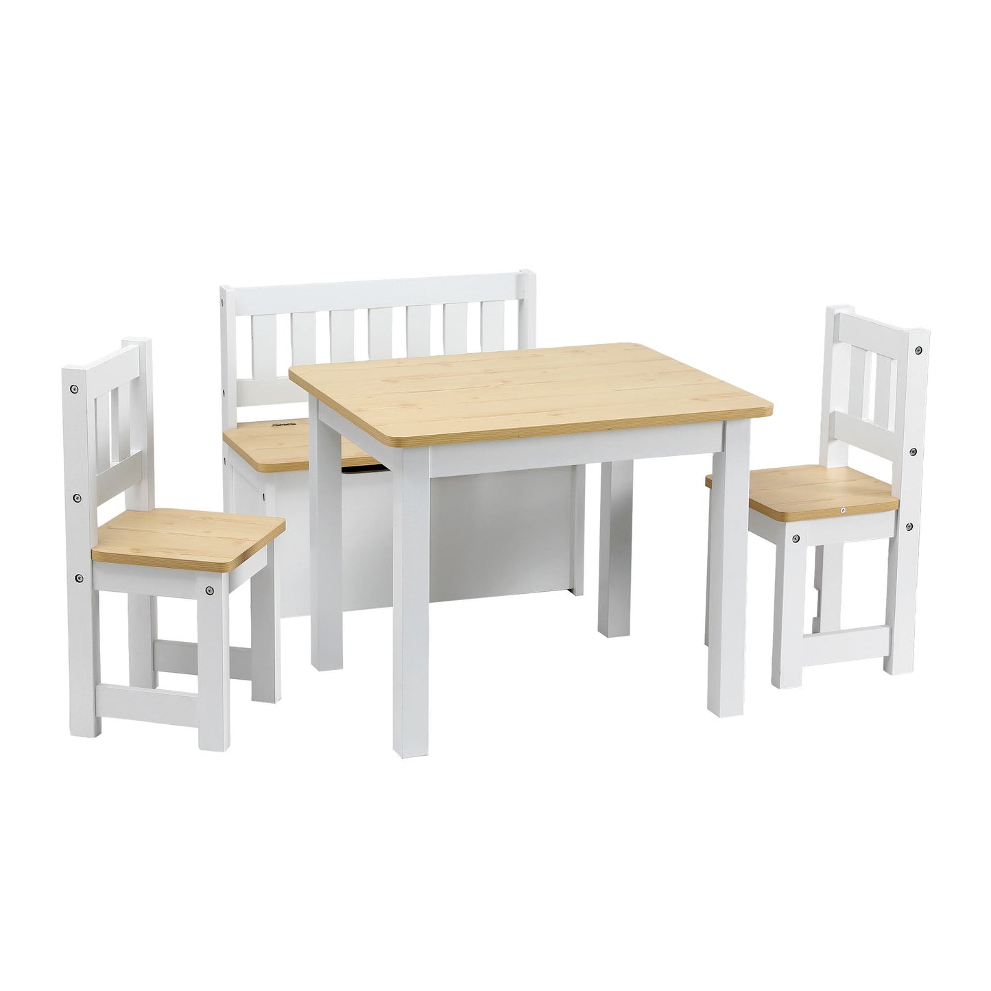 2 in 1 Kids Table and Chair Set with Activity Table