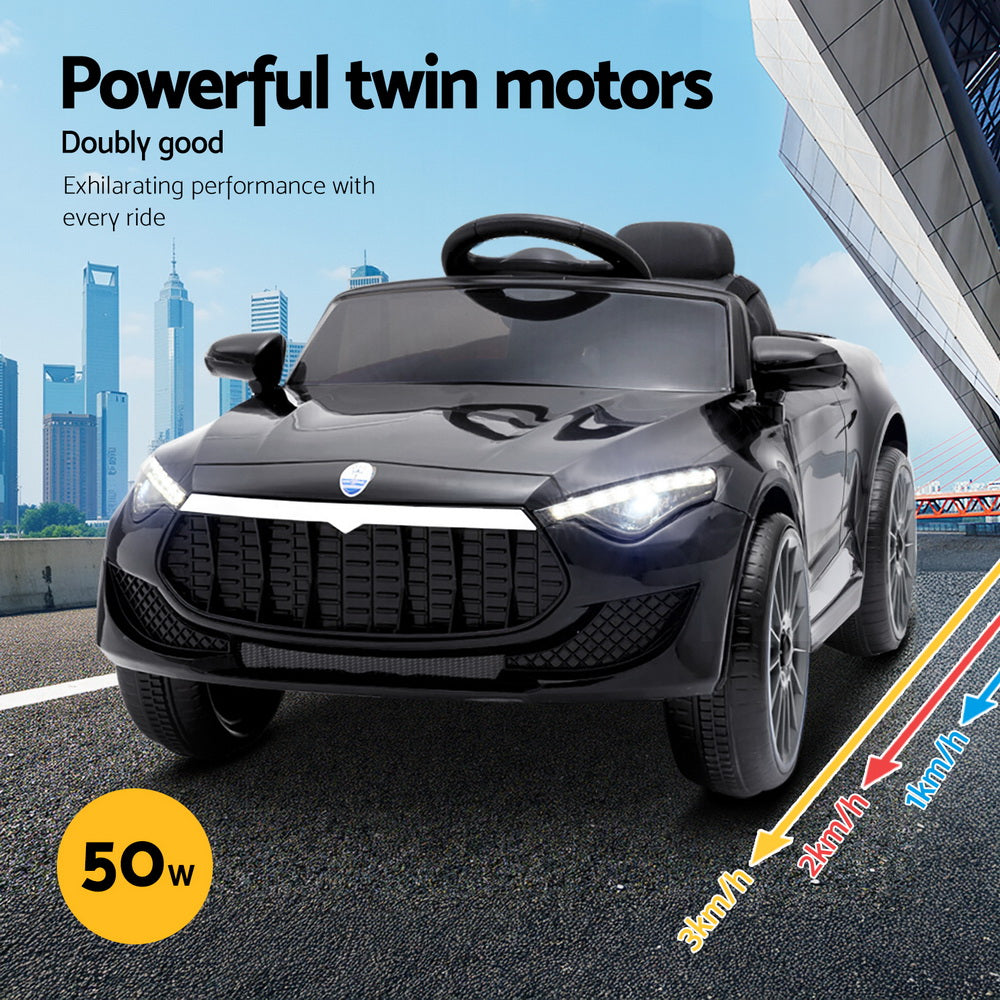 Rigo Kids Electric Car - 12V Black