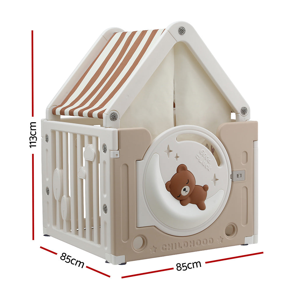 Kids Playhouse Castle with Floor Mat