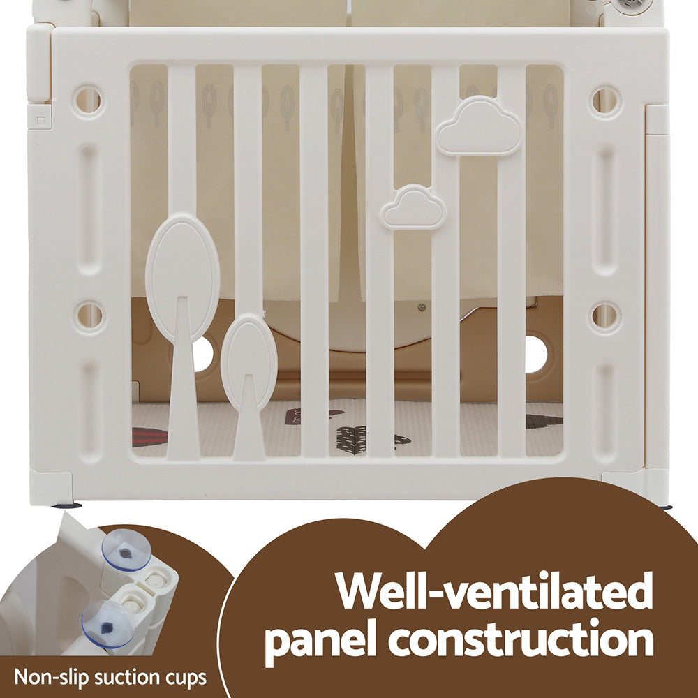 Kids Playhouse Castle with Floor Mat