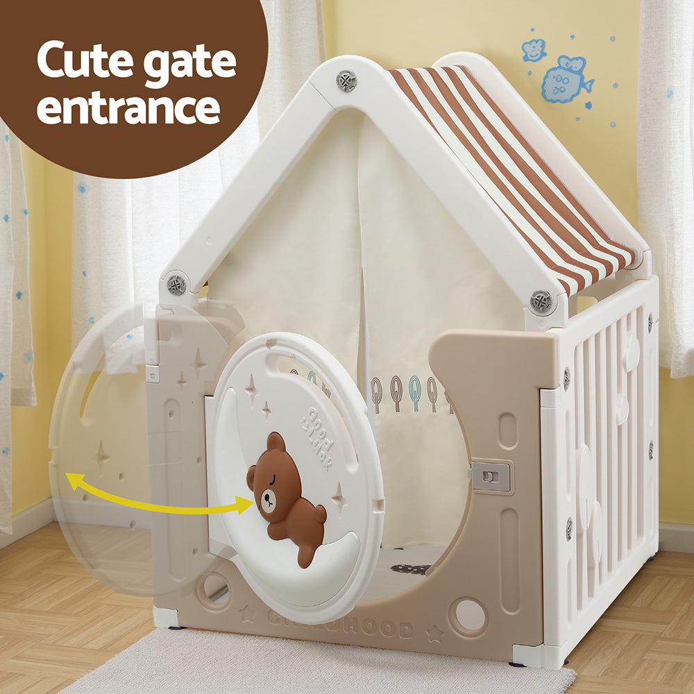 Kids Playhouse Castle with Floor Mat
