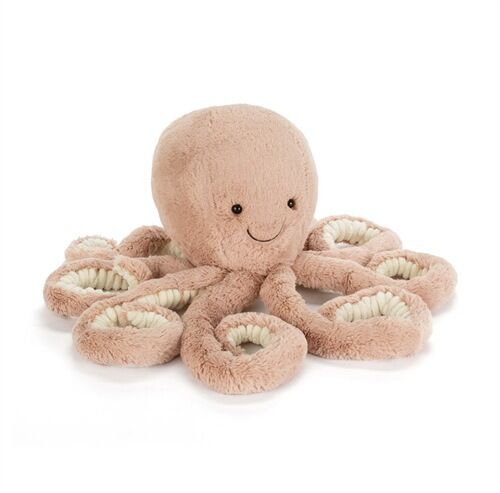 Brown Octopus Plush Toy