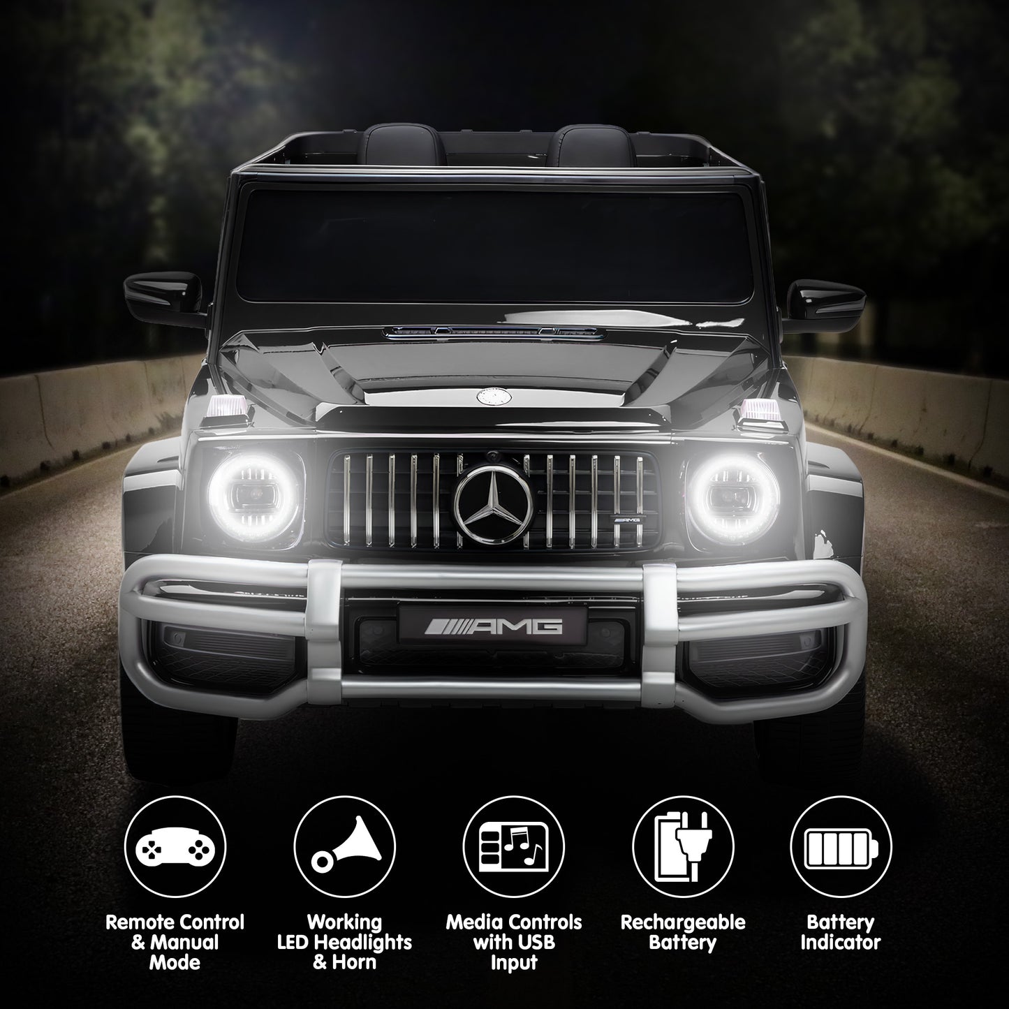 Mercedes Benz AMG G63 Kids Electric Car with Remote Control