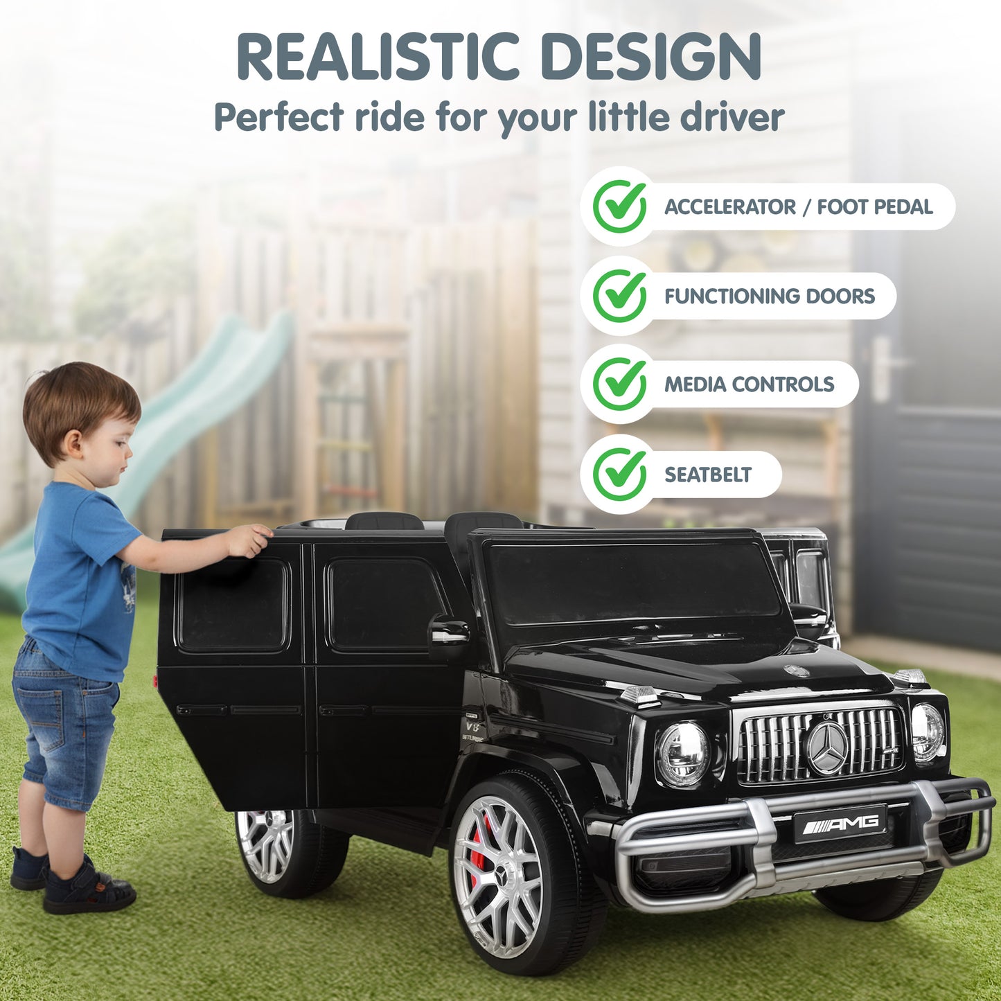Mercedes Benz AMG G63 Kids Electric Car with Remote Control