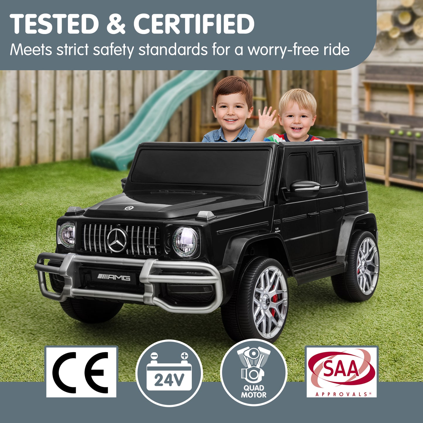Mercedes Benz AMG G63 Kids Electric Car with Remote Control