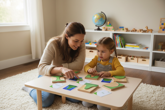 Montessori Land & Water Forms — From Day One