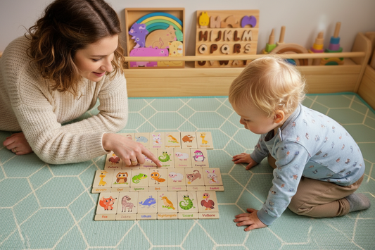 Montessori Animal Learning Set — Teaching Cards