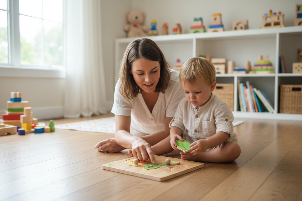 Montessori Parts of a Flower Puzzle — Bloom & Learn