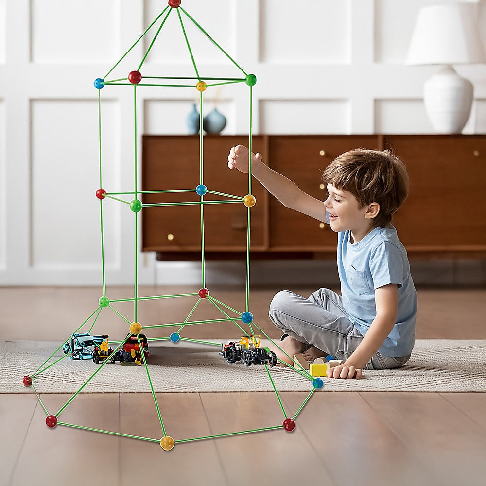 217 piece DreamBuilder Fort Kit