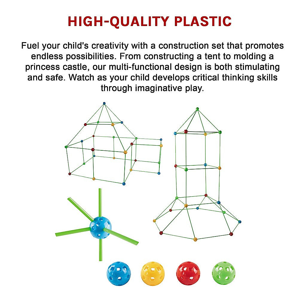 217 piece DreamBuilder Fort Kit