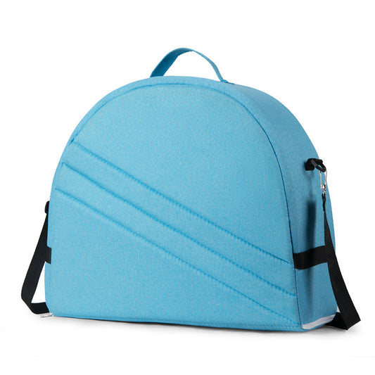 Multi Purpose Baby Bed and Diaper Backpack - Blue