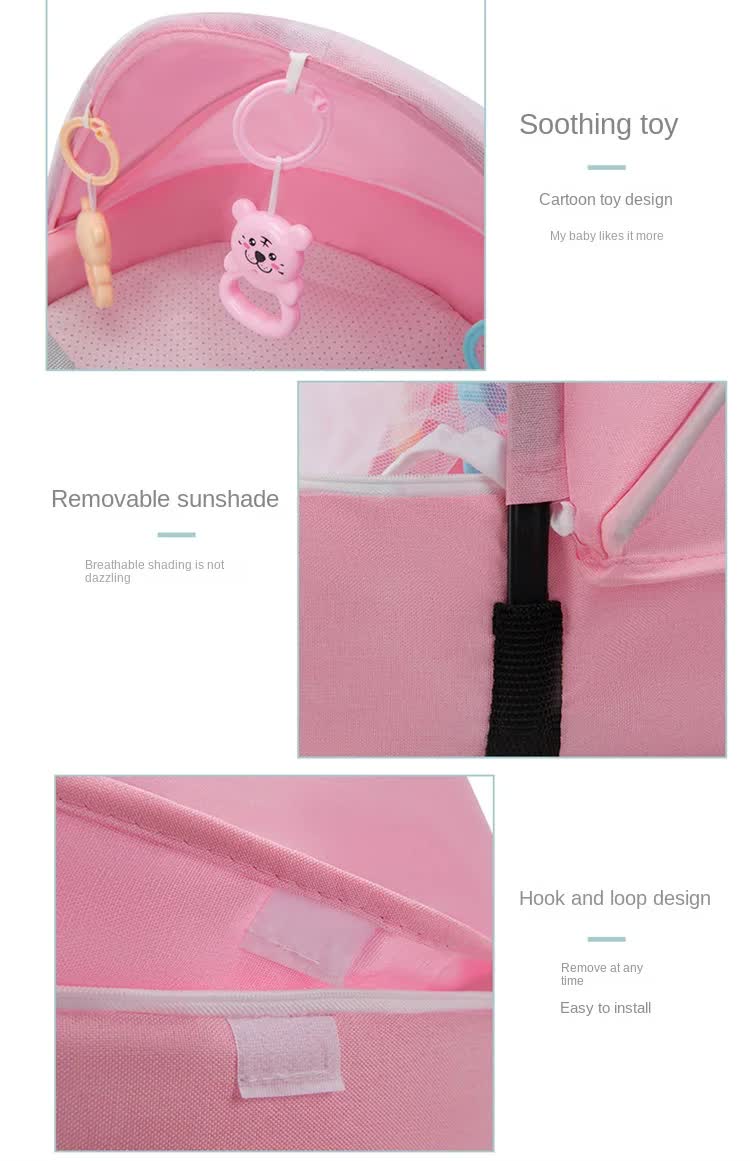 Multi Purpose Baby Bed and Diaper Backpack - Blue