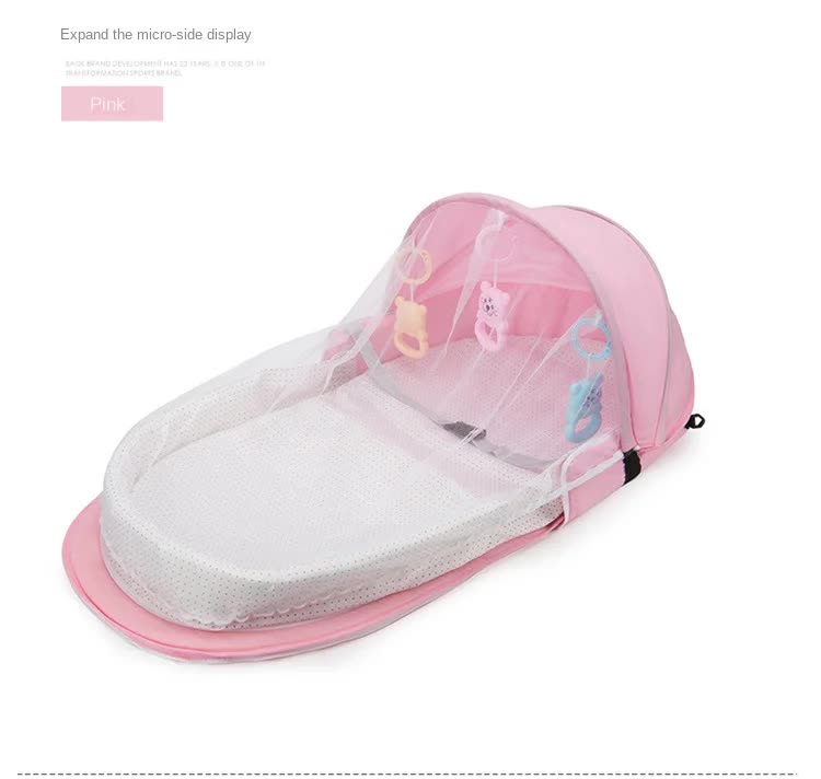 Multi Purpose Baby Bed and Diaper Backpack - Green