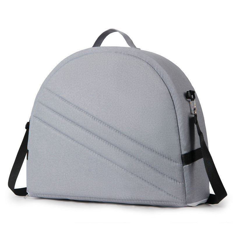 Multi Purpose Baby Bed and Diaper Backpack - Grey