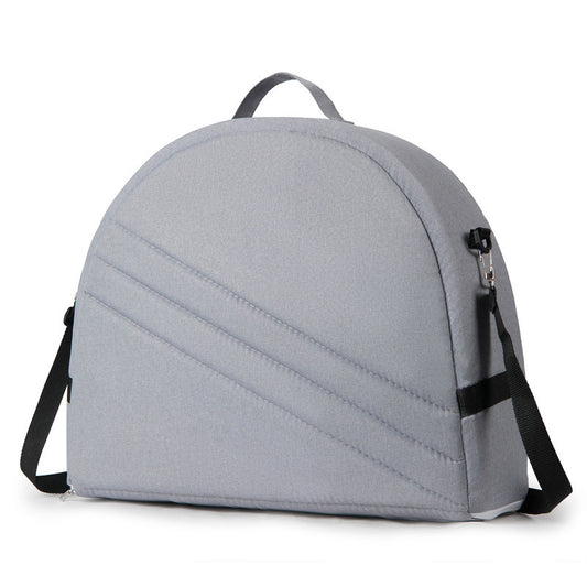 Multi Purpose Baby Bed and Diaper Backpack - Grey