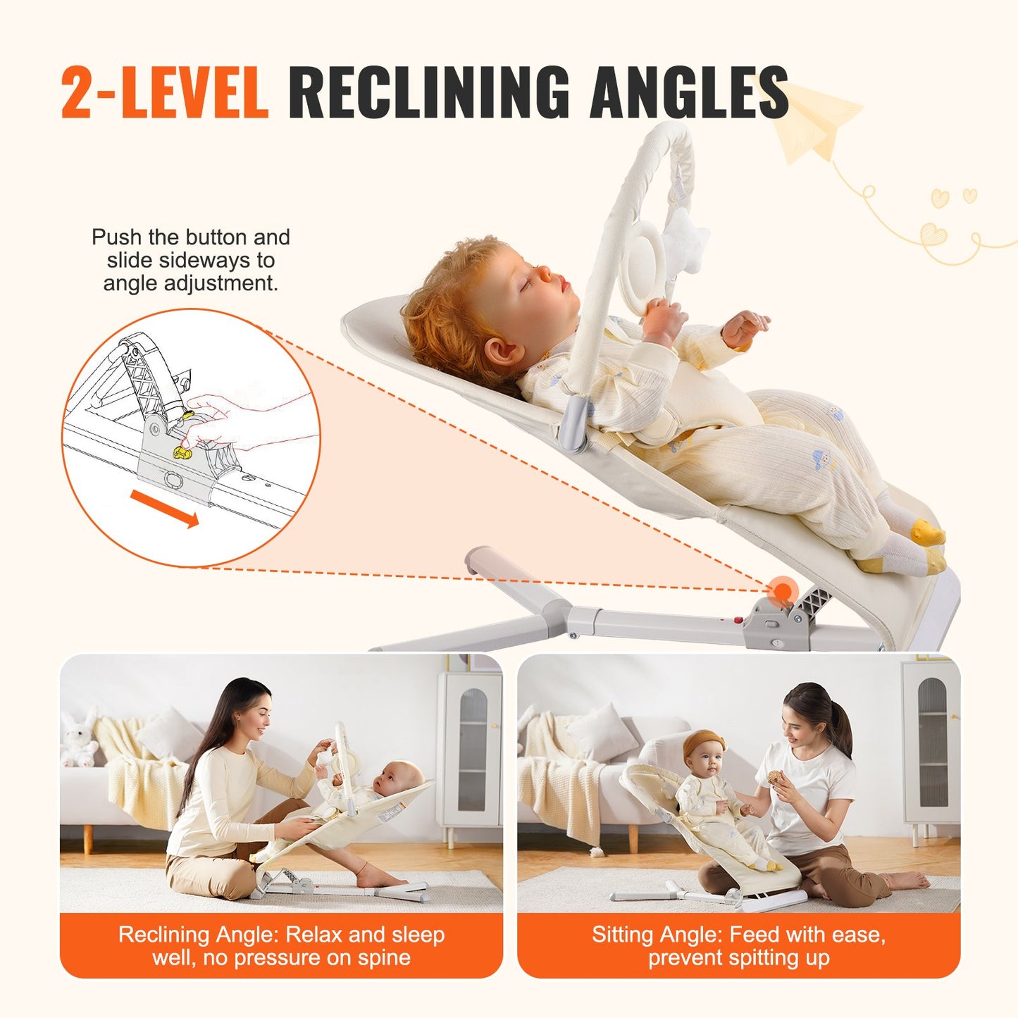 VEVOR Baby Bouncer Chair