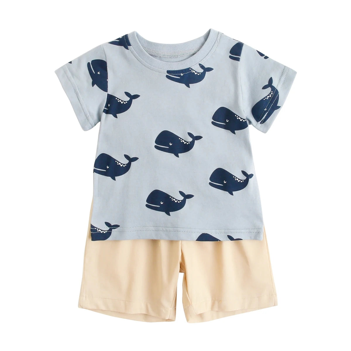 2 Piece Cartoon Boys Clothing Set