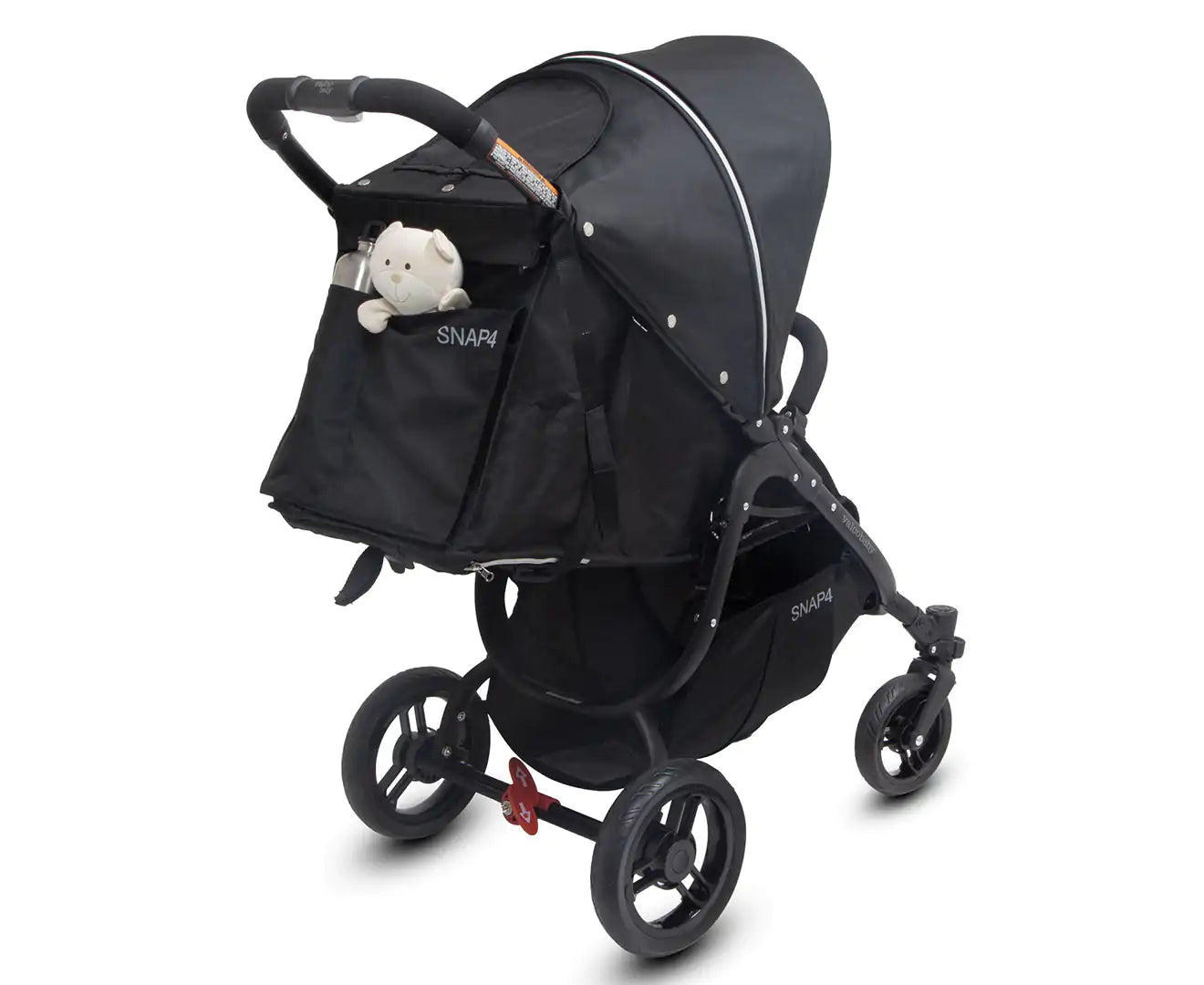 Snap 4 Black Pram/Stroller Foldable/Recline for Baby/Infant/Toddler