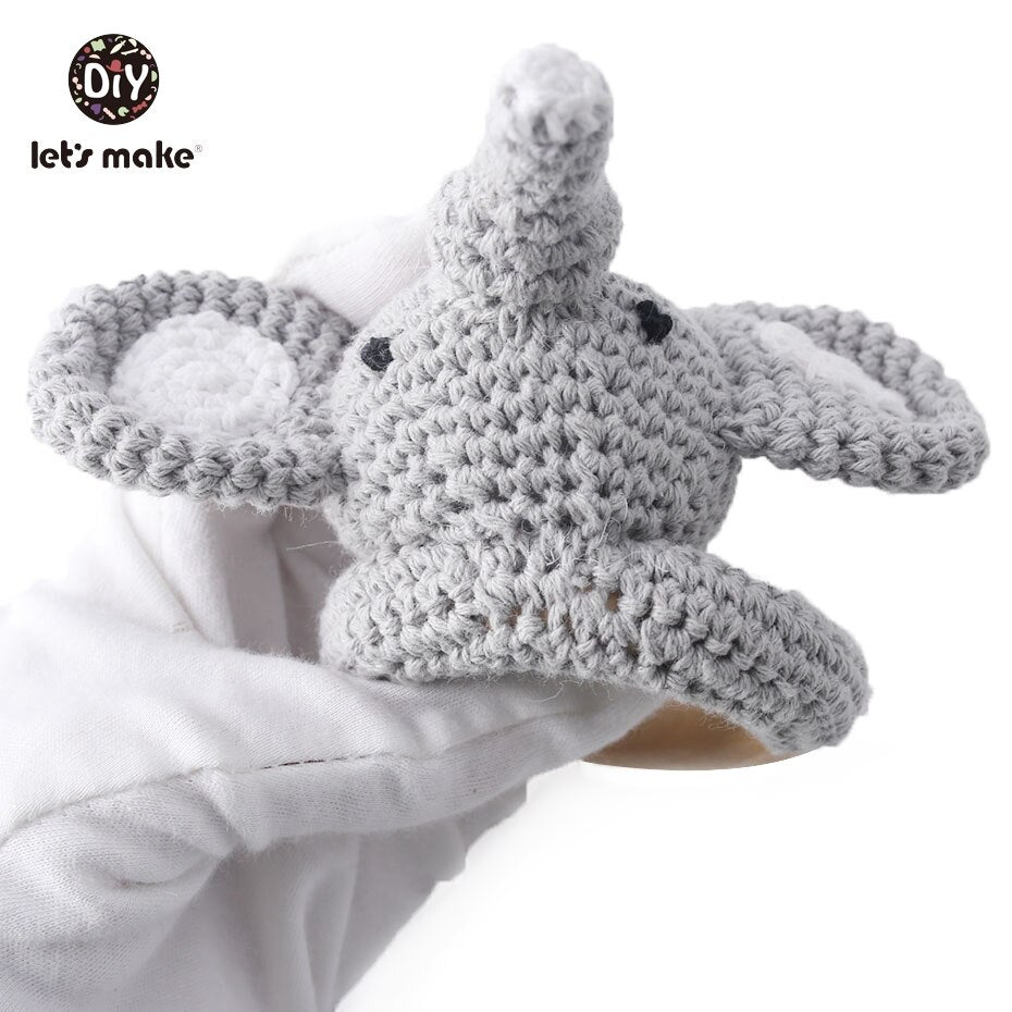 Handmade Amigurumi Baby Rattle Crochet Unicorn Bell - Montessori Educational Toy