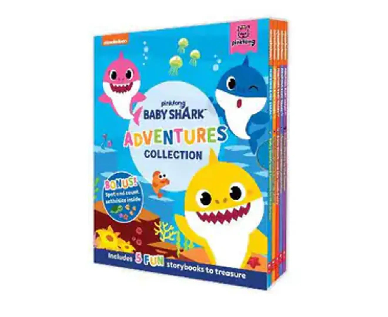 Baby Shark Adventures 5 Book Collection